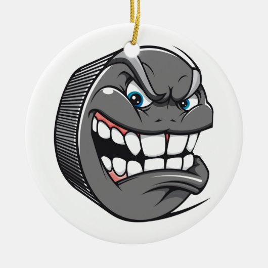 PUCKHEAD KERAMIKORNAMENT (Vorne)