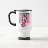 Pucking Pink (Hockey) Reisebecher (Links)