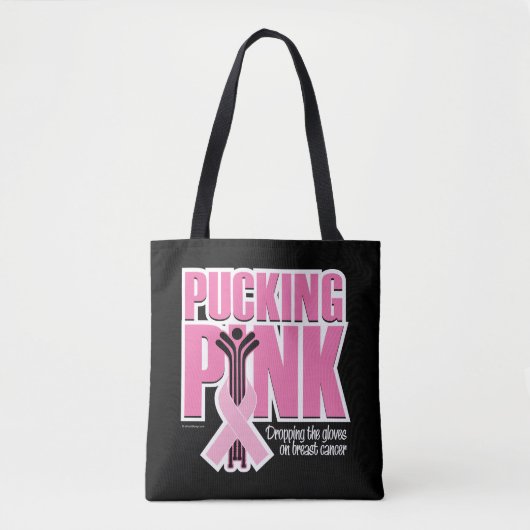 Pucking Pink (Hockey) Tasche (Vorderseite)