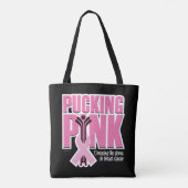 Pucking Pink (Hockey) Tasche (Rückseite)