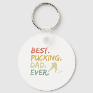 Pucking Vater Ever Hockey Hockey Funny Hockey Vath Schlüsselanhänger