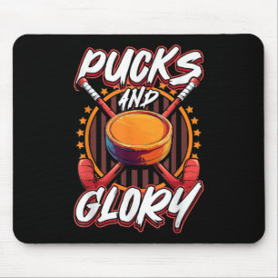 Pucks And Glory Feldhockey-Kunstwerke  Mousepad