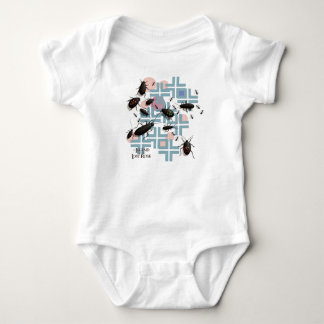 Puck's Bug Swarm Baby Bodysuit Strampler