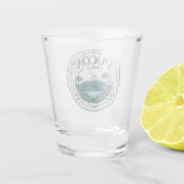 Pucón Chile Schnapsglas (Rückseite)