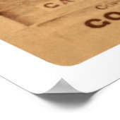 Pud Galvin Baseball Card 1887 Poster (Ecke)