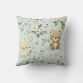 Puddel Bears & Blossoms Kinderkissen Kissen (Rückseite)