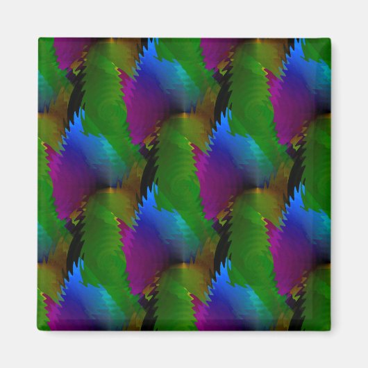 Puddeln in Farben... Magnet (Vorne)
