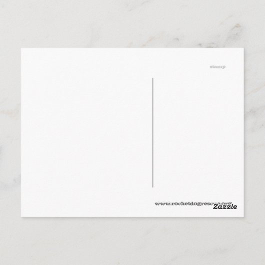 Puddin' Don nicht - RDR Postkarte (Rückseite)