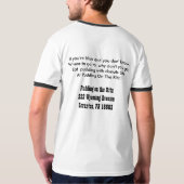 Pudding auf dem Ritz T-Shirt (Schwarz voll)