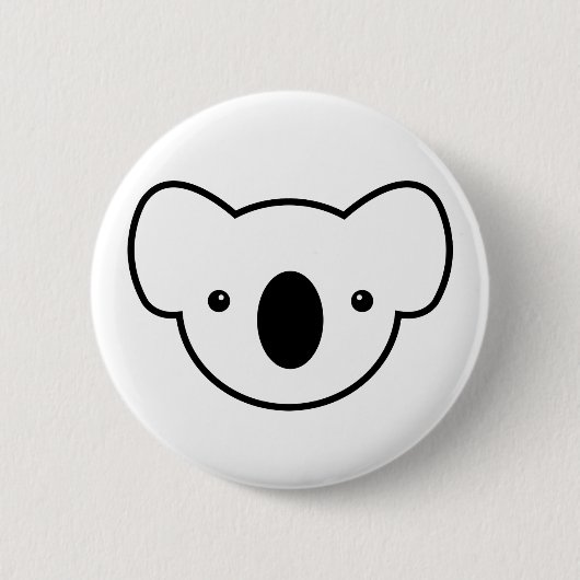 Pudding der Koala Button (Vorderseite)