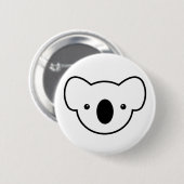 Pudding der Koala Button (Vorne & Hinten)