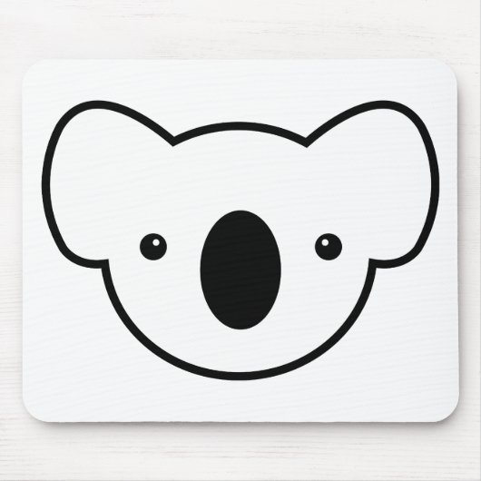 Pudding der Koala Mousepad (Vorne)