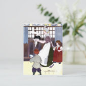 Pudding Hot Postcard Postkarte (Stehend Vorderseite)