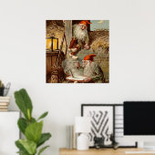 “Pudding In der Scheune” von Jenny Nystrom Poster (Heimbüro)