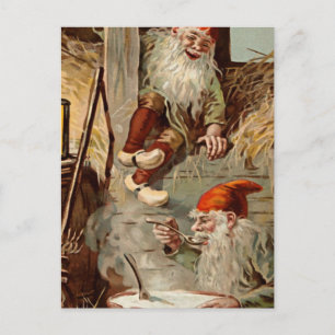 „Pudding In der Scheune“ von Jenny Nystrom Postkarte