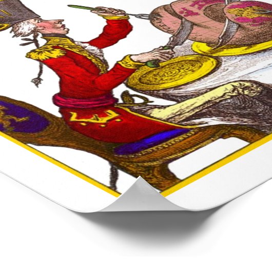 Pudding in Gefahr Poster (Ecke)