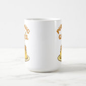 Pudding Mit Gabel Lustiges Design Kaffeetasse (Mittel)