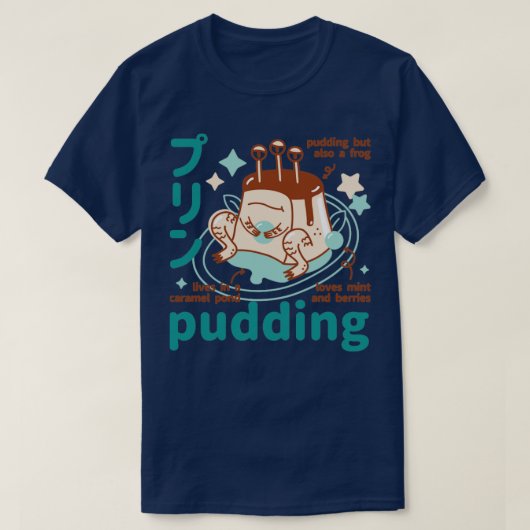 Pudding-Monster T-Shirt (Design vorne)