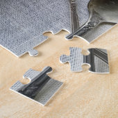 Puddings aus Bananen und Keksen Puzzle (Seite)