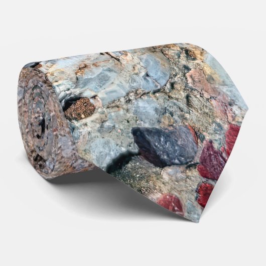 Puddingstone-Textur Krawatte (Gerollt)
