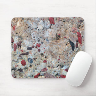 Puddingstone-Textur Mousepad