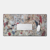 Puddingstone-Textur Schreibtischunterlage (Tastatur & Maus)