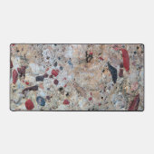 Puddingstone-Textur Schreibtischunterlage (Vorderseite)