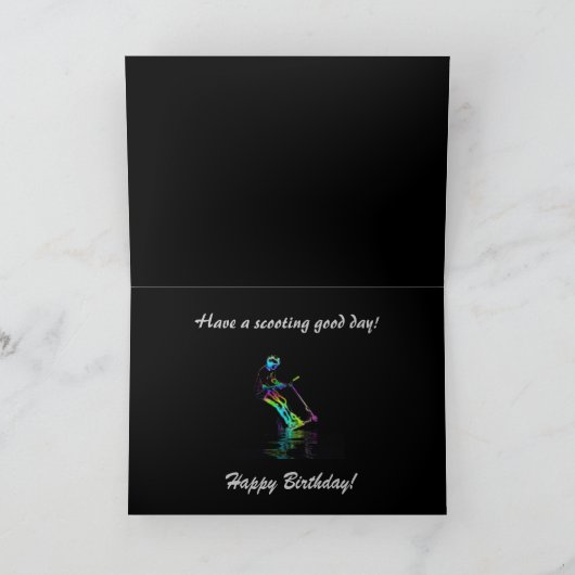 Puddle Jumping - Scooter Champ Karte (Innenseite)