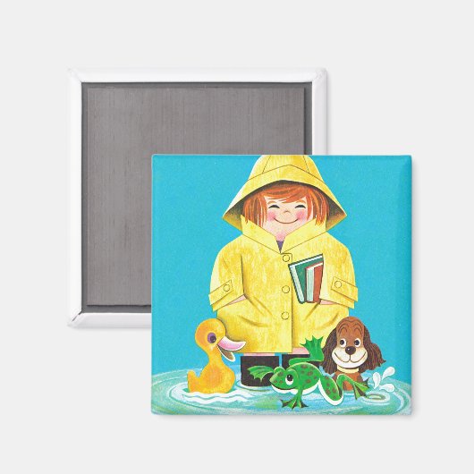 Puddles of Fun Magnet (Vorderseite/Rückseite)