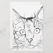Puddy Cat Briefpapier (Vorne/Hinten)