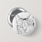 Puddy Cat Button (Vorne & Hinten)