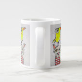 Puddy Cat & Canary Jumbo Tasse (Rückseite)