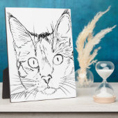 Puddy Cat Fotoplatte (Seite)