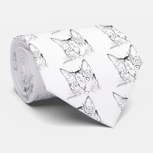 Puddy Cat Krawatte (Gerollt)