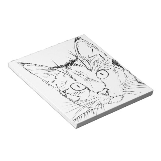 Puddy Cat Notizblock (angewinkelt)