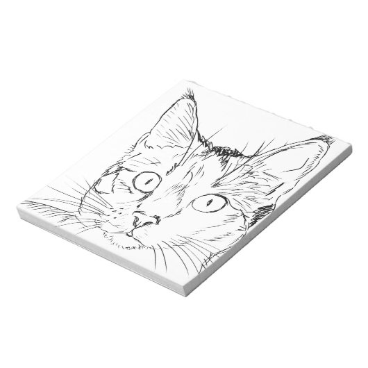 Puddy Cat Notizblock (Rotiert)