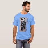 Puddy Tat – Katzen-Tattoo T-Shirt (Vorne ganz)