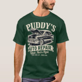 Puddy's Auto-Reparatur T-Shirt (Vorderseite)