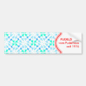 Pudel Autoaufkleber (Vorne)