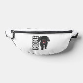 Pudel Bauchtasche (Ablage )