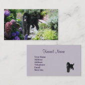 Pudel-Brüter-Visitenkarte Visitenkarte (Vorne/Hinten)