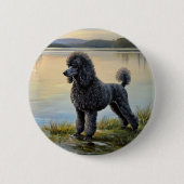 Pudel Button (Vorderseite)