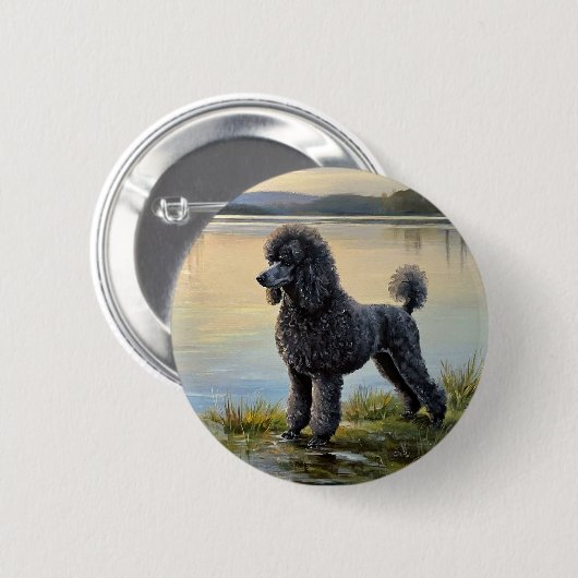 Pudel Button (Vorne & Hinten)