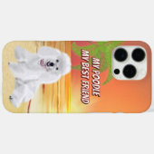 Pudel Case-Mate iPhone Hülle (Rückseite (Horizontal))