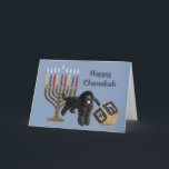 Pudel Chanukah Karte Menorah Dreidel<br><div class="desc">Familie und an Freunde während der Chanukah Jahreszeit sich zu erinnern ist eine wunderbare Weise, in Kontakt mit den Leuten Sie ungefähr zu behalten Liebe und Sorgfalt. Ich schuf diese HundChanukah Karten mit Liebe und Sorgfalt und ich sind jedermann sicher, dem Liebehunde erfreut werden, um sie zu empfangen. Sie haben...</div>