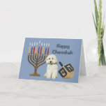 Pudel Chanukah Karte Menorah Dreidel<br><div class="desc">Familie und an Freunde während der Chanukah Jahreszeit sich zu erinnern ist eine wunderbare Weise, in Kontakt mit den Leuten Sie ungefähr zu behalten Liebe und Sorgfalt. Ich schuf diese HundChanukah Karten mit Liebe und Sorgfalt und ich sind jedermann sicher, dem Liebehunde erfreut werden, um sie zu empfangen. Sie haben...</div>