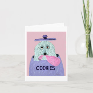 Pudel Cookie Dieb Einladung