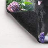 Pudel-Garten Mousepad (Ecke)