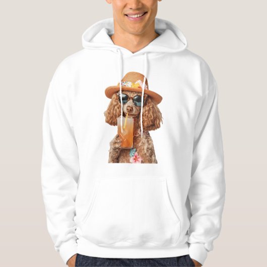 Pudel Hoodie (Vorderseite)