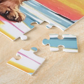 Pudel Hund Puzzle (Seite)